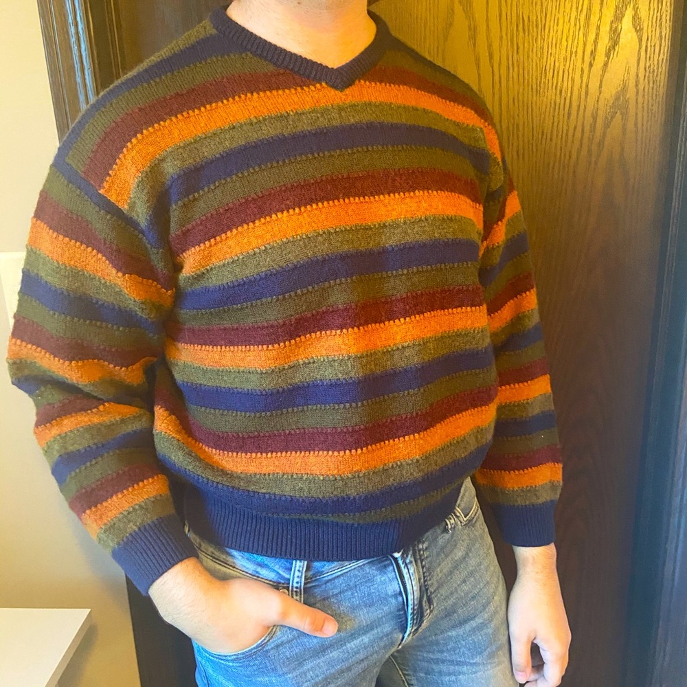 Striped Crewneck Sweater